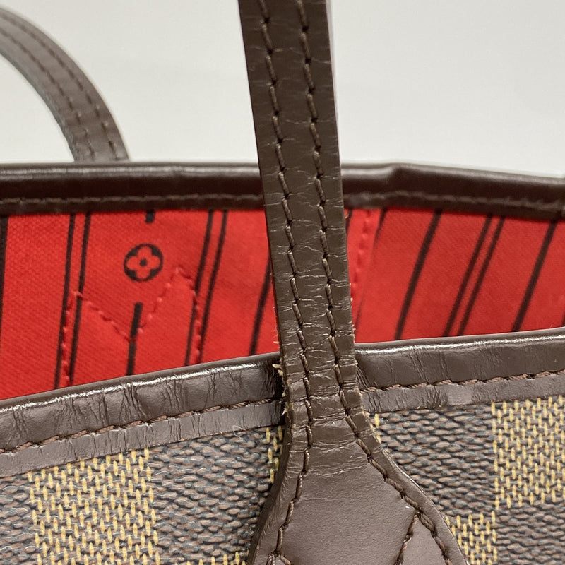 【6ie7122】ルイヴィトン トートバッグ ダミエ ネヴァーフルMM N51105 エベヌ【中古】レディース