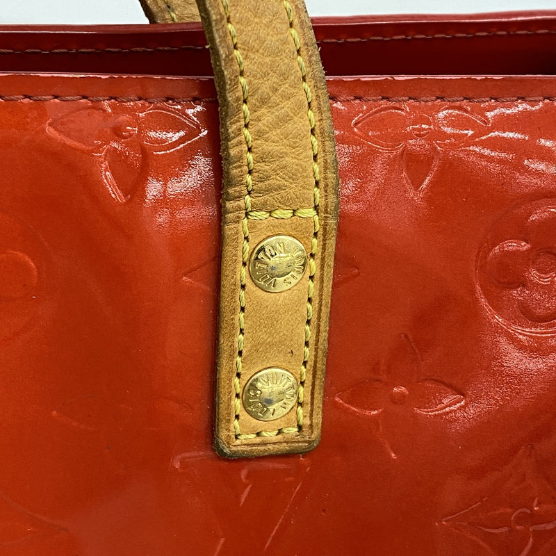 【6ie7124】ルイヴィトン ハンドバッグ ヴェルニ リードPM M91088 ルージュ【中古】レディース