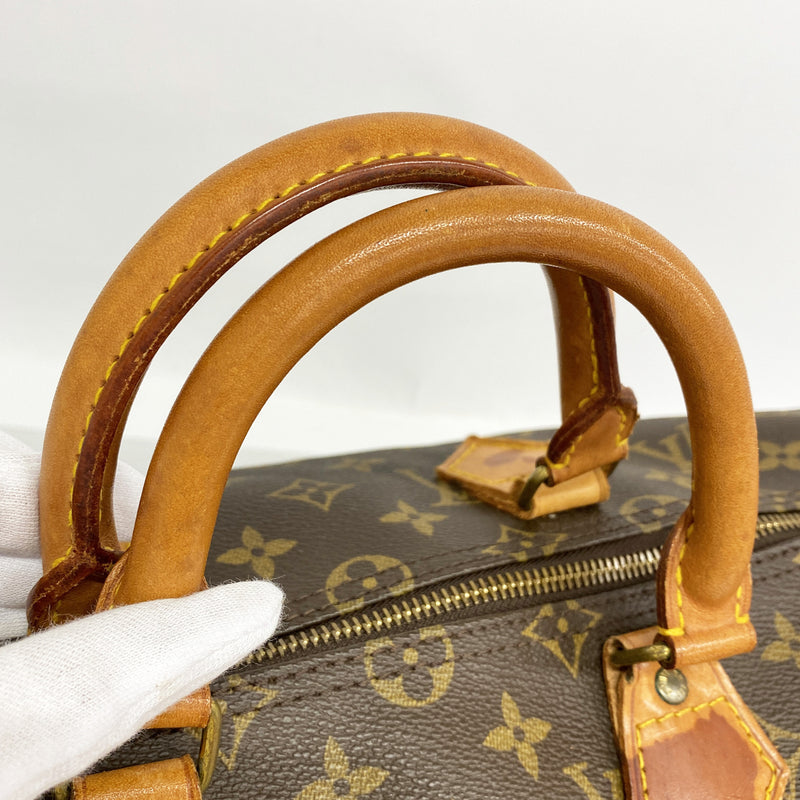 【6ie7125】ルイヴィトン ハンドバッグ モノグラム スピーディ35 M41107 ブラウン【中古】レディース