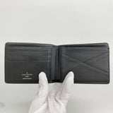 【6ie7129】ルイヴィトン 札入れ ダミエ・グラフィット ポルトフォイユミュルティプル N62663 ブラック グレー【中古】メンズ