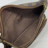 【6ie7143】ルイヴィトン ウエストバッグ ダミエ バムバッグメルヴィール N51172 エベヌ【中古】メンズ