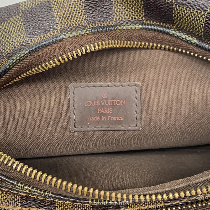 【6ie7143】ルイヴィトン ウエストバッグ ダミエ バムバッグメルヴィール N51172 エベヌ【中古】メンズ