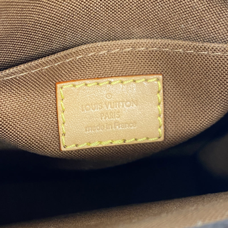 【6ie7144】ルイヴィトン ハンドバッグ モノグラム プティットサックプラ M81295 ブラウン 2wayバッグ【中古】レディース