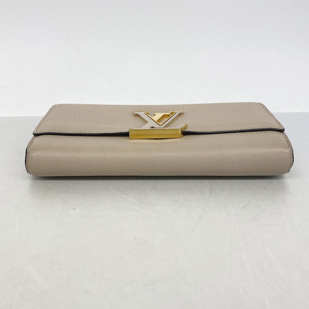 【6ie7147】ルイヴィトン 長財布 トリヨン ポルトフォイユカプシーヌ M61249 ガレ【中古】レディース