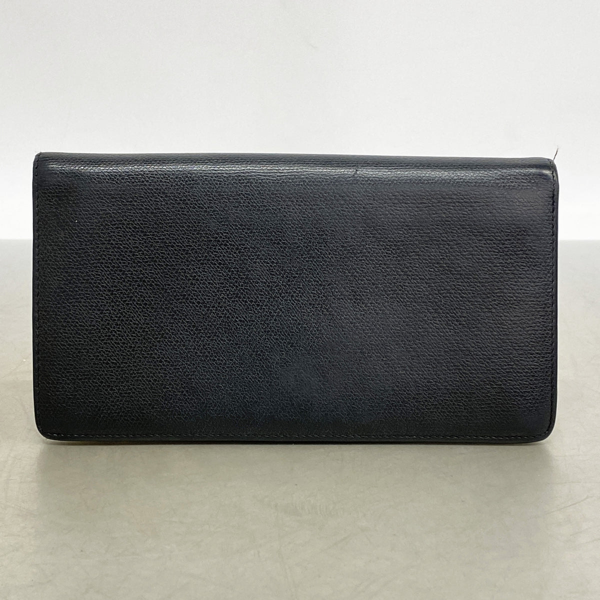 【6ie7149】シャネル 長財布 ココボタン レザー ブラック ゴールド金具【中古】レディース