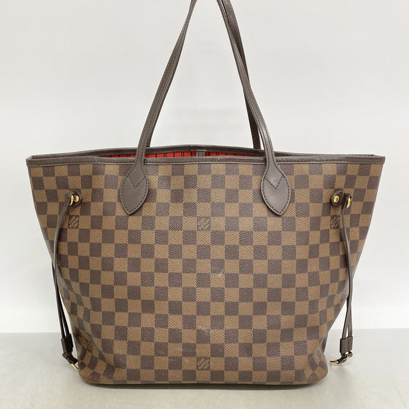 【6ie7153】ルイヴィトン トートバッグ ダミエ ネヴァーフルMM N41358 エベヌ【中古】レディース