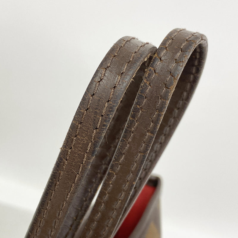 【6ie7153】ルイヴィトン トートバッグ ダミエ ネヴァーフルMM N41358 エベヌ【中古】レディース