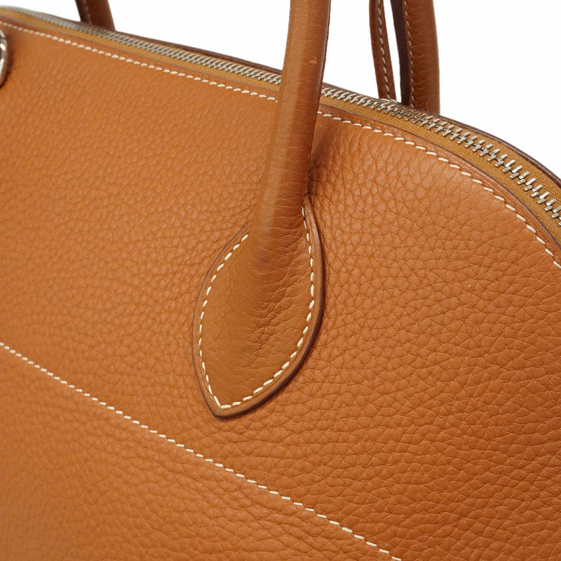 【6ie7161】エルメス ハンドバッグ ボリード35 トリヨンクレマンス ゴールド シルバー金具 □I刻印 2wayバッグ【中古】レディース