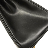 【6ie7162】エルメス ハンドバッグ ケリー32 ボックスカーフ ブラック ゴールド金具 □D刻印 2wayバッグ【中古】レディース