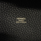 【6ie7169】エルメス ハンドバッグ ピコタンロックPM トリヨンクレマンス ブラック ゴールド金具 K刻印【中古】レディース