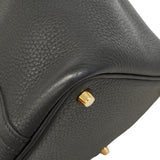 【6ie7169】エルメス ハンドバッグ ピコタンロックPM トリヨンクレマンス ブラック ゴールド金具 K刻印【中古】レディース
