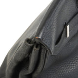 【6ie7170】エルメス ハンドバッグ バーキン35 トリヨンクレマンス ブラック シルバー金具 □K刻印【中古】レディース