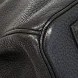 【6ie7170】エルメス ハンドバッグ バーキン35 トリヨンクレマンス ブラック シルバー金具 □K刻印【中古】レディース