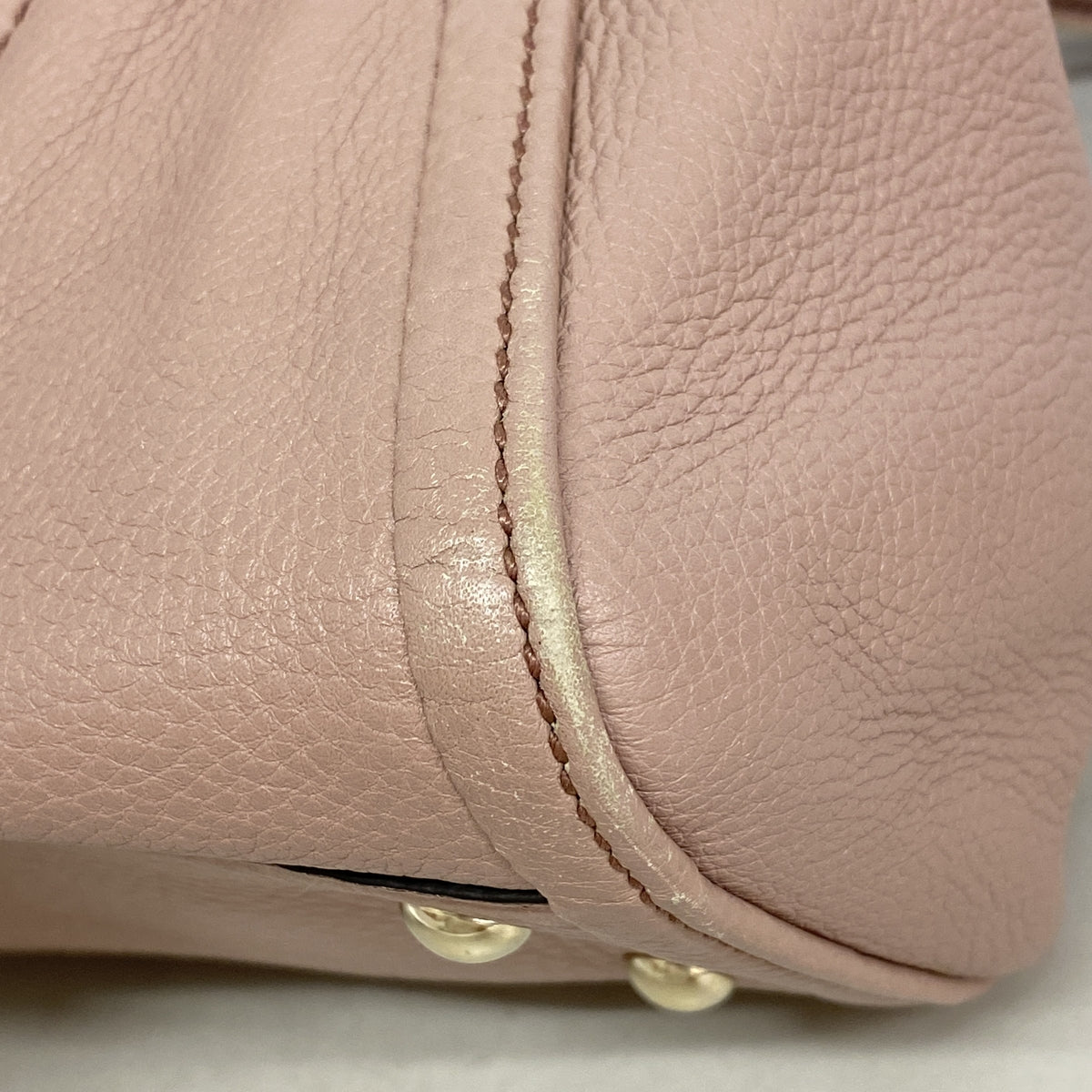 【6ie7175】グッチ ハンドバッグ ソーホー 336751 レザー ピンク シャンパンゴールド金具 2wayバッグ【中古】レディース