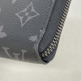 【6ie7179】ルイヴィトン 長財布 モノグラム・エクリプス ジッピーウォレットホリゾンタル M11611 ブラック【中古】メンズ