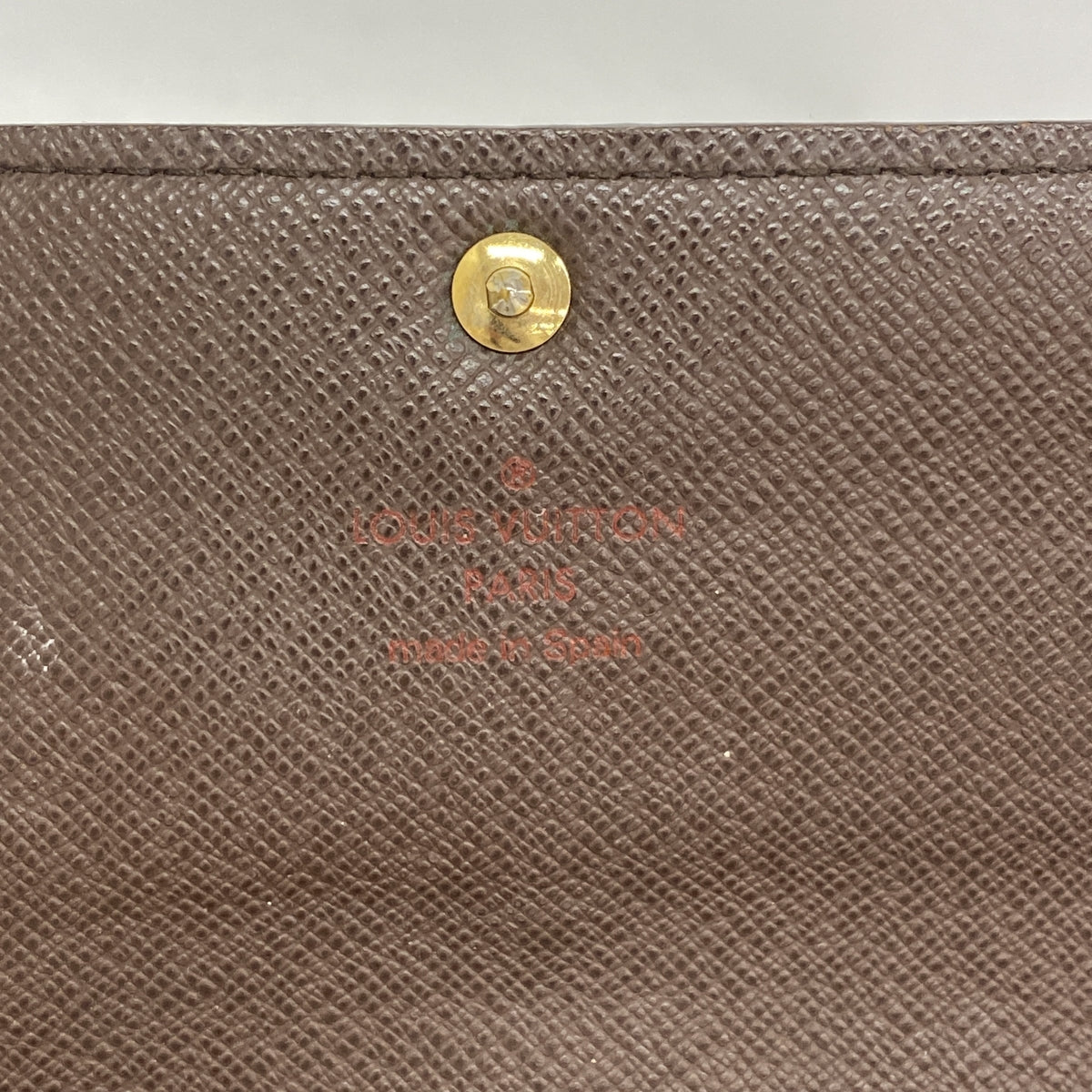 【6ie7180】ルイヴィトン 長財布 ダミエ ポルトフォイユサラ N61734 エベヌ【中古】レディース