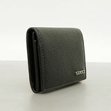 【6ie7184】グッチ カードケース 771152 レザー ブラック シルバー金具【中古】メンズ