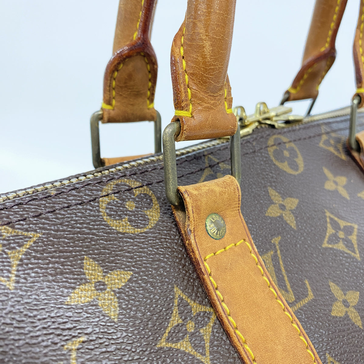 【6ie7185】ルイヴィトン ボストンバッグ モノグラム キーポル45 M41428 ブラウン【中古】メンズ レディース ユニセックス