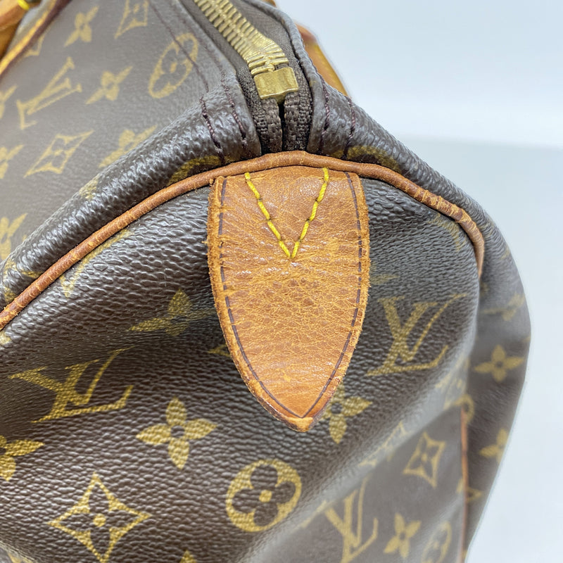【6ie7185】ルイヴィトン ボストンバッグ モノグラム キーポル45 M41428 ブラウン【中古】メンズ レディース ユニセックス