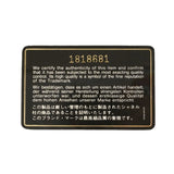 【6ie7192】シャネル ショルダーバッグ ミニマトラッセ チェーンショルダー ラムスキン ブラック ゴールド金具【中古】レディース