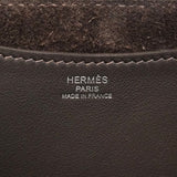 【6ie7193】エルメス ハンドバッグ インザループ22 トリヨンクレマンス ベブラン シルバー金具 G刻印【中古】レディース