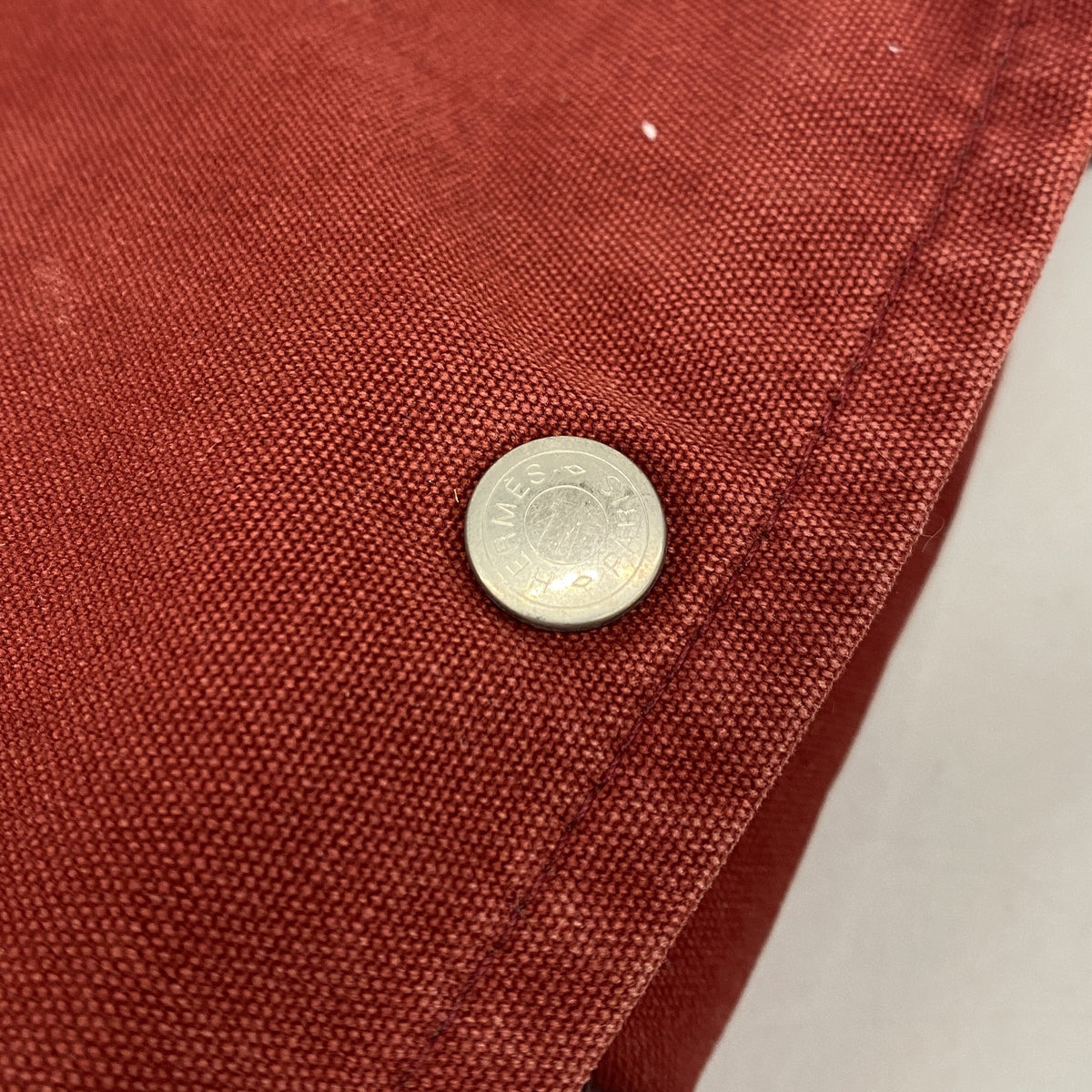 【6ie7196】エルメス ショルダーバッグ フールトゥバサスPM キャンバス ボルドー シルバー金具【中古】メンズ レディース ユニセックス