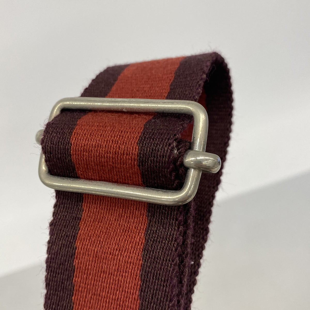 【6ie7196】エルメス ショルダーバッグ フールトゥバサスPM キャンバス ボルドー シルバー金具【中古】メンズ レディース ユニセックス
