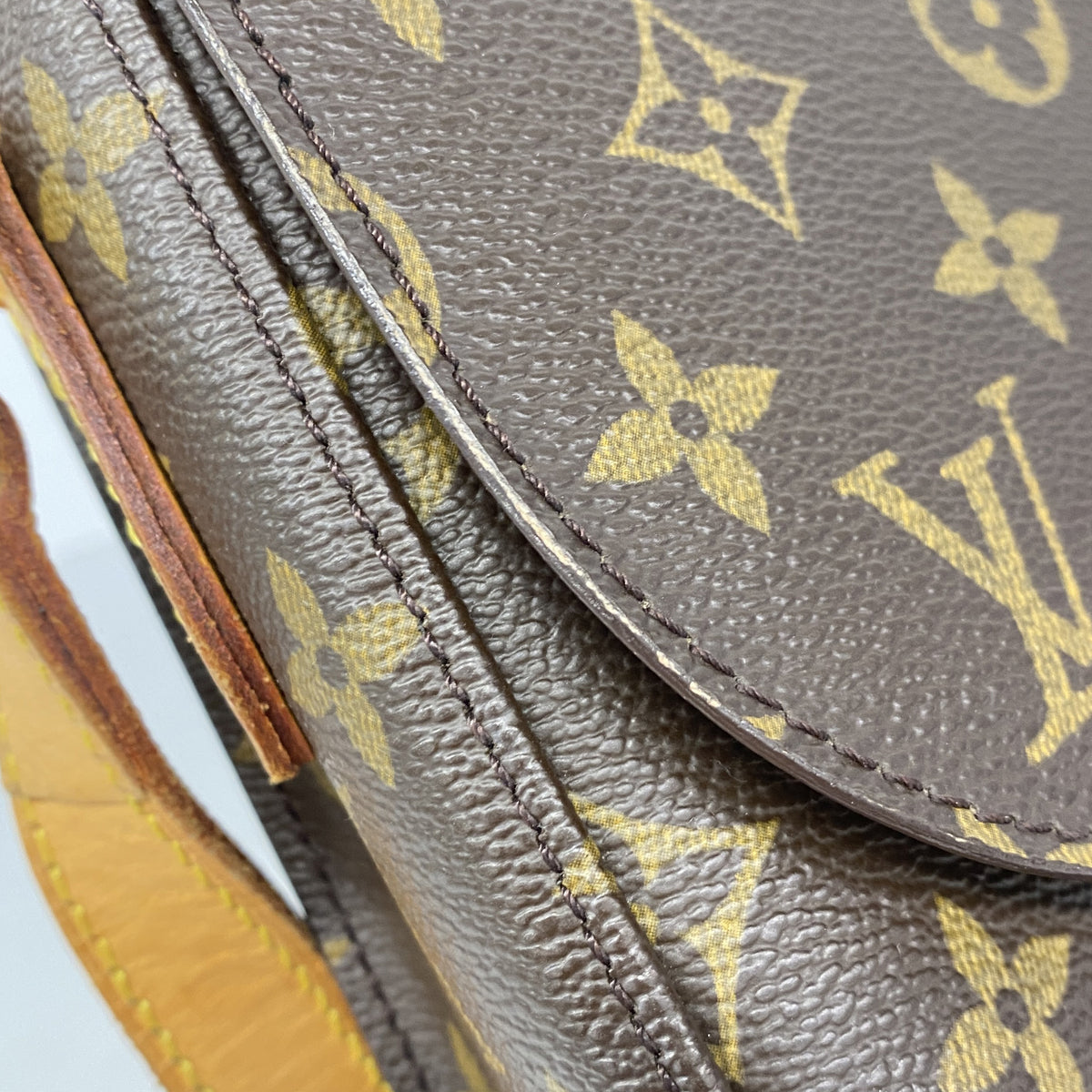 【6ie7200】ルイヴィトン ショルダーバッグ モノグラム サンクルーGM M51242 ブラウン【中古】レディース