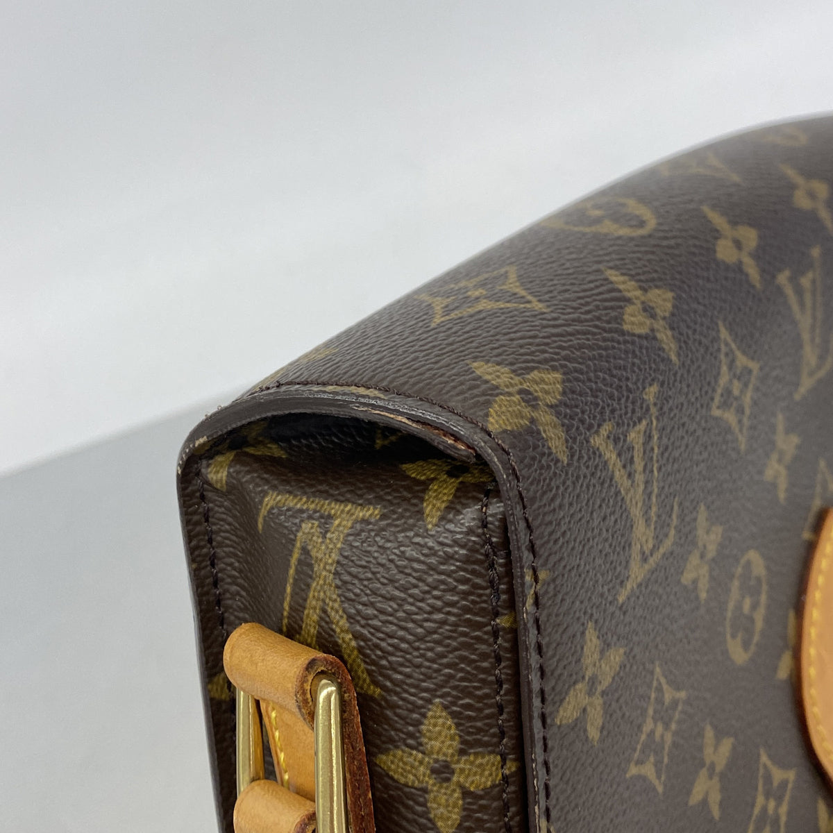 【6ie7200】ルイヴィトン ショルダーバッグ モノグラム サンクルーGM M51242 ブラウン【中古】レディース
