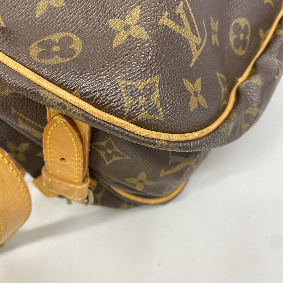 【6ie7210】ルイヴィトン ショルダーバッグ モノグラム ソミュール35 M42254 ブラウン【中古】レディース