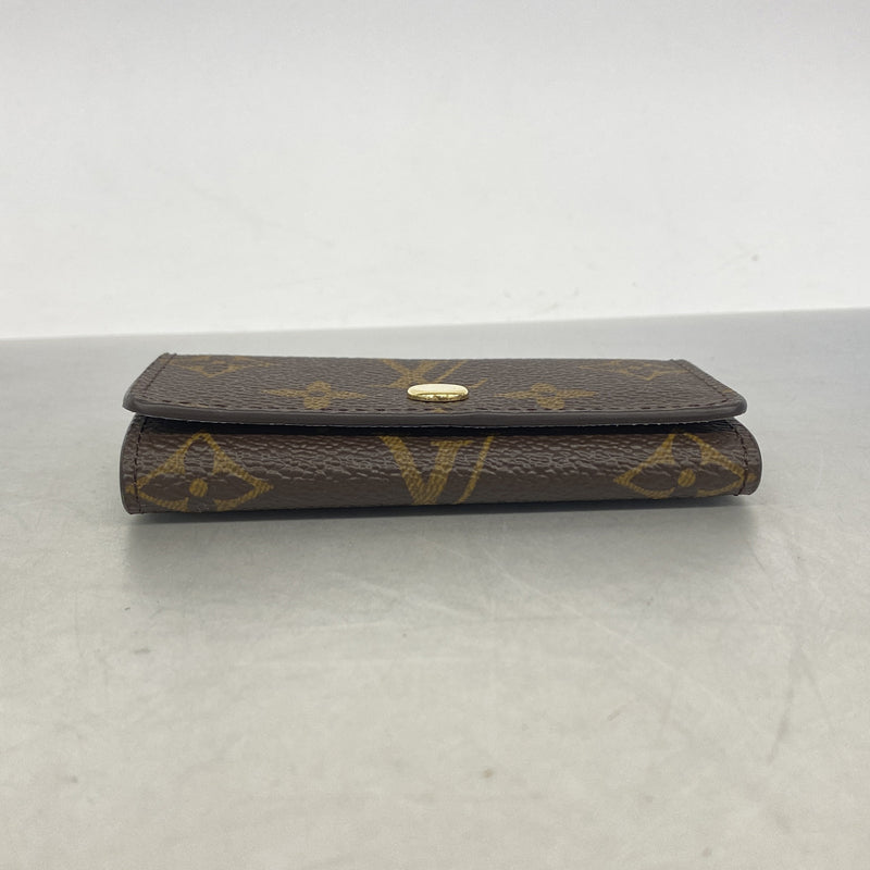 【6ie7214】ルイヴィトン キーケース モノグラム ミュルティクレ4 M28302 スカイブルー【中古】レディース