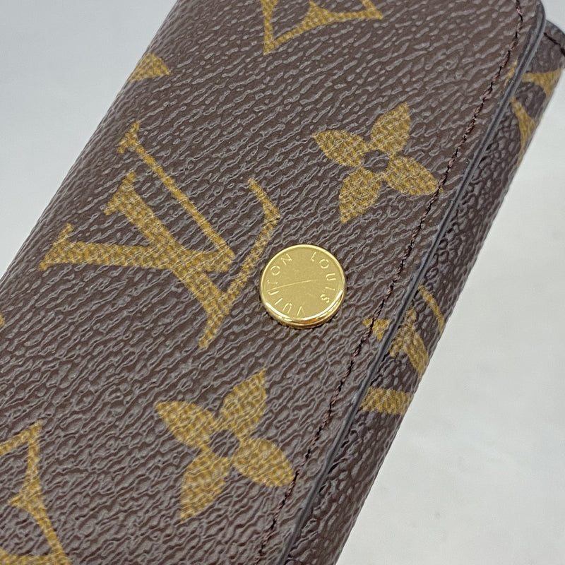 【6ie7214】ルイヴィトン キーケース モノグラム ミュルティクレ4 M28302 スカイブルー【中古】レディース