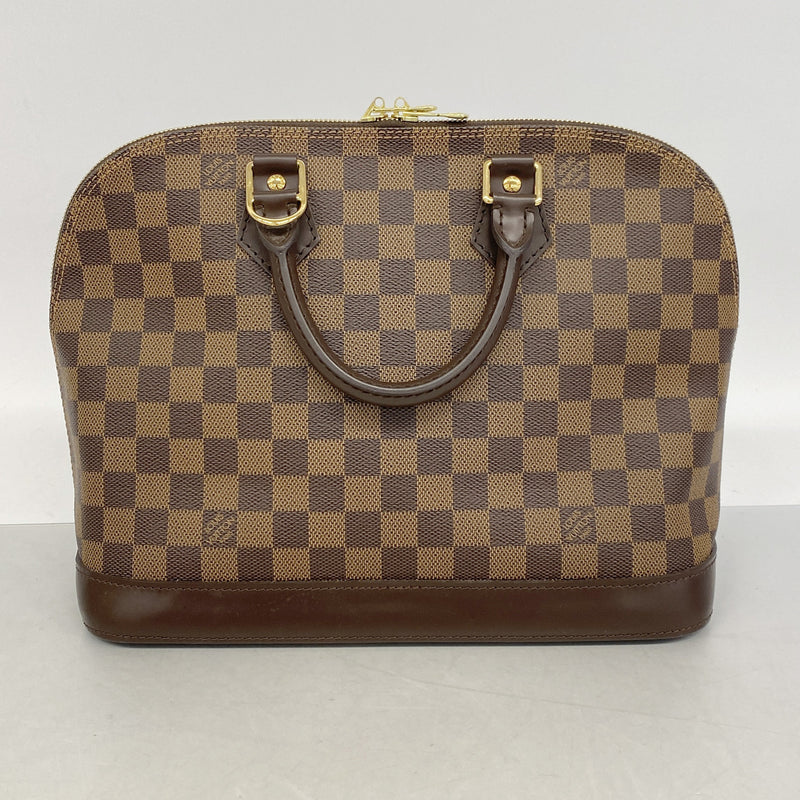 【6ie7218-e】ルイヴィトン ハンドバッグ ダミエ アルマ N51131 エベヌ【中古】レディース