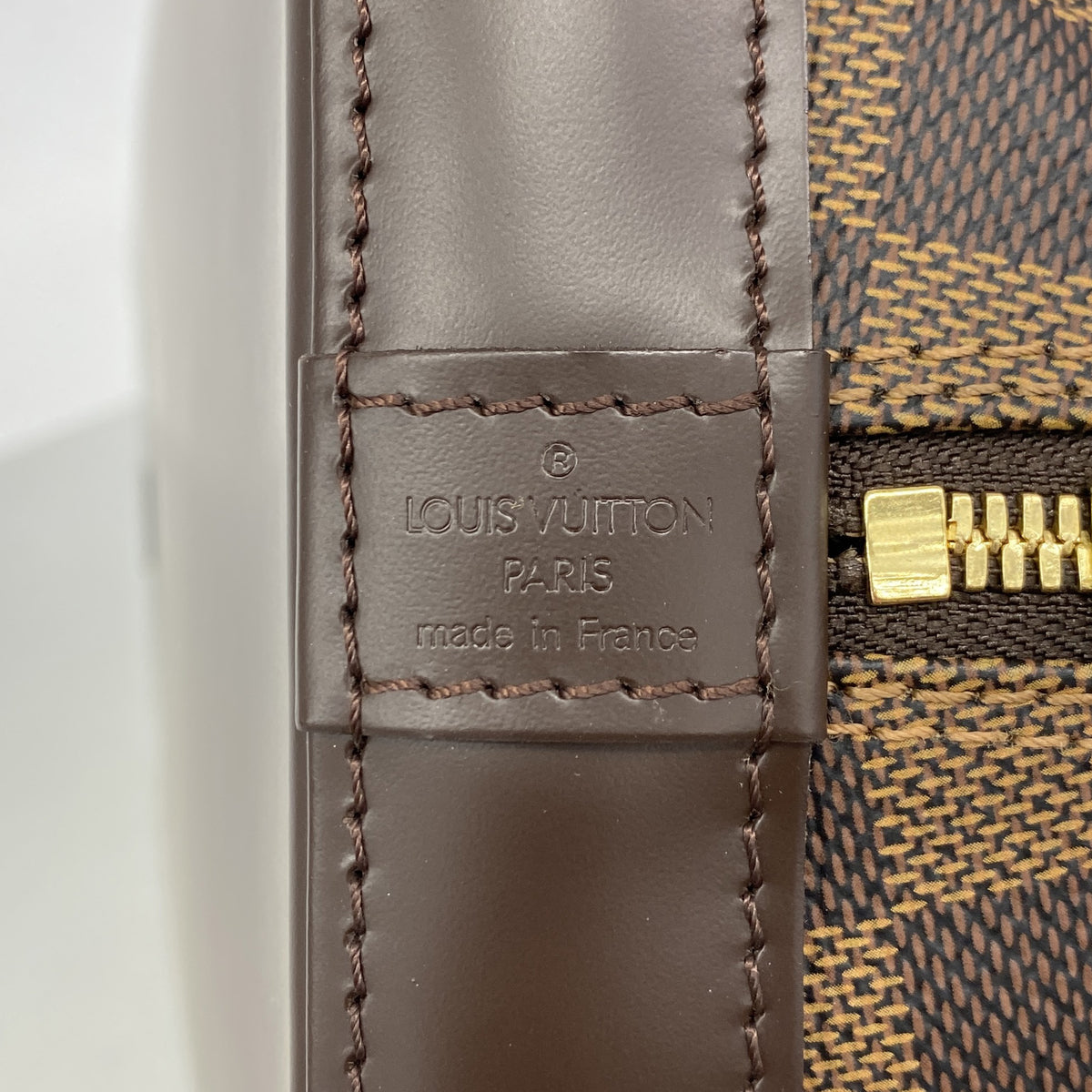 【6ie7218-e】ルイヴィトン ハンドバッグ ダミエ アルマ N51131 エベヌ【中古】レディース