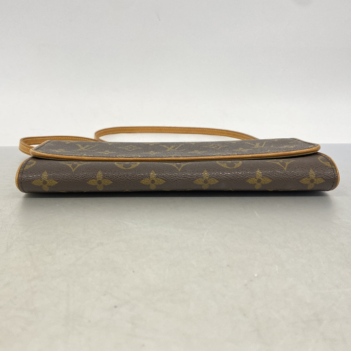 【6ie7228】ルイヴィトン ショルダーバッグ モノグラム ポシェットツインGM M51852 ブラウン【中古】レディース