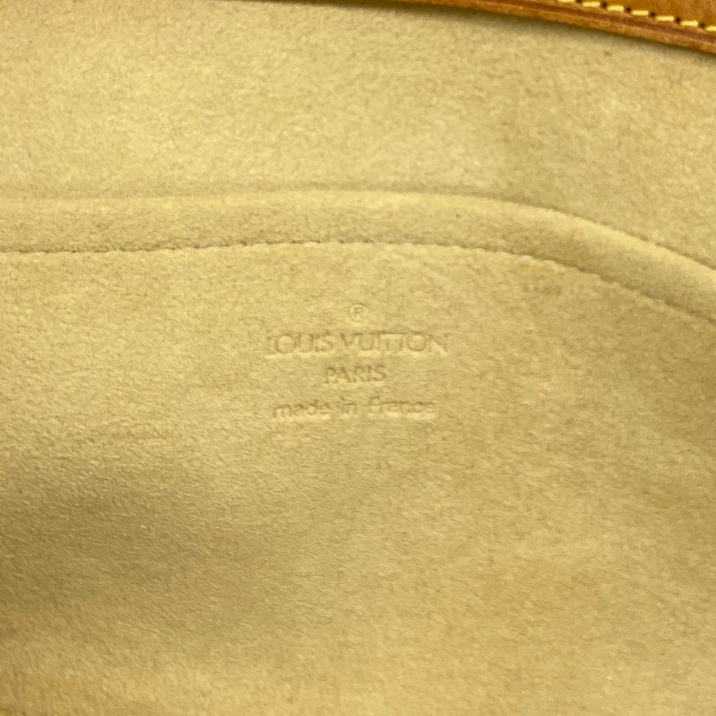 【6ie7228】ルイヴィトン ショルダーバッグ モノグラム ポシェットツインGM M51852 ブラウン【中古】レディース
