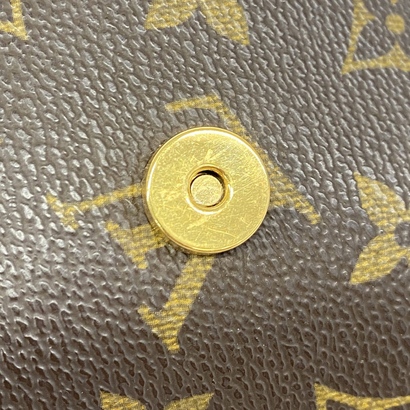 【6ie7228】ルイヴィトン ショルダーバッグ モノグラム ポシェットツインGM M51852 ブラウン【中古】レディース