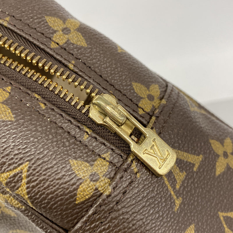 【6ie7229】ルイヴィトン ポーチ モノグラム トゥルーストワレット28 M47522 ブラウン【中古】レディース