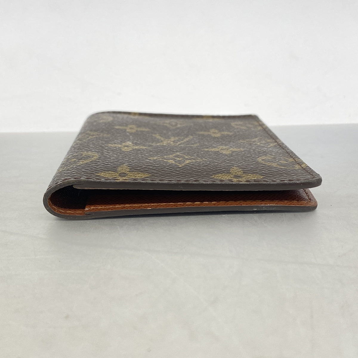 【6ie7230】ルイヴィトン パスポートケース モノグラム クーヴェルテュール M60179 ブラウン【中古】メンズ レディース ユニセックス