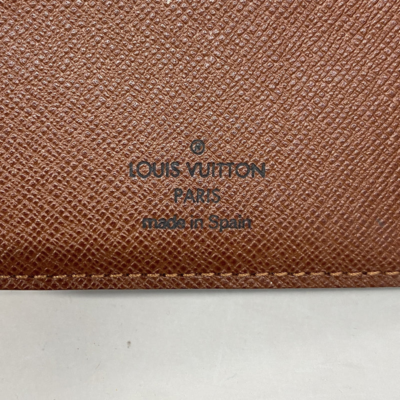 【6ie7230】ルイヴィトン パスポートケース モノグラム クーヴェルテュール M60179 ブラウン【中古】メンズ レディース ユニセックス