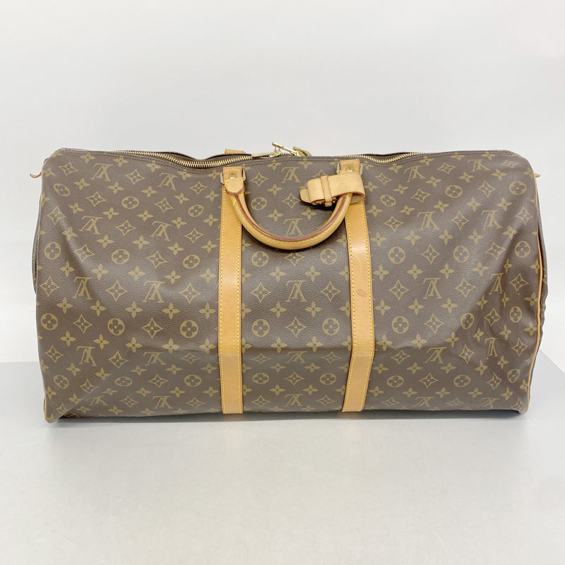 【6ie7231】ルイヴィトン ボストンバッグ モノグラム キーポル60 M41422 ブラウン【中古】メンズ レディース ユニセックス