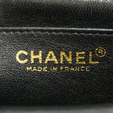 【6ie7233】シャネル ハンドバッグ マトラッセ キャビアスキン ブラック シャンパンゴールド金具【中古】レディース