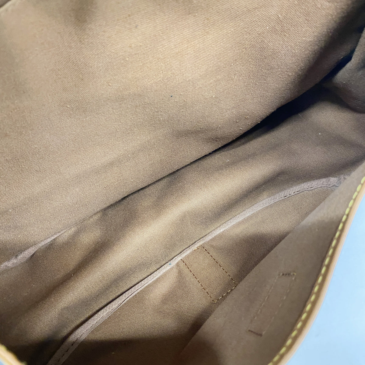 【6ie7247】ルイヴィトン ショルダーバッグ モノグラム ソミュール35 M42254 ブラウン【中古】レディース