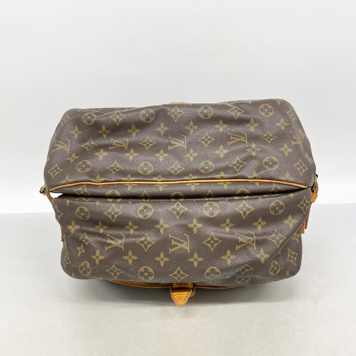 【6ie7247】ルイヴィトン ショルダーバッグ モノグラム ソミュール35 M42254 ブラウン【中古】レディース