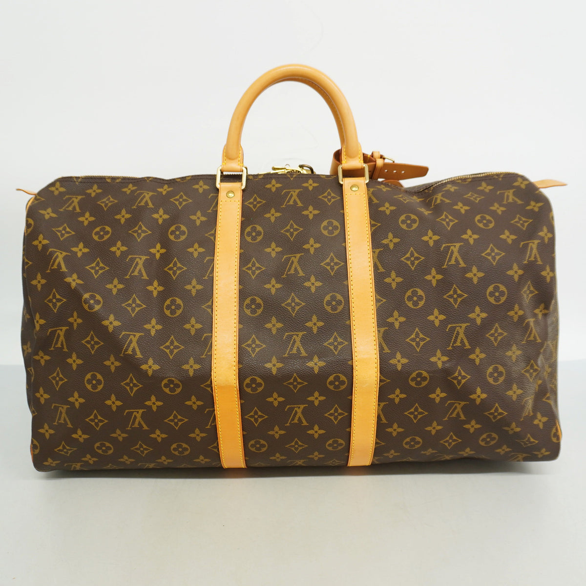 【6ie7252】ルイヴィトン ボストンバッグ モノグラム キーポル55 M41424 ブラウン【中古】メンズ レディース ユニセックス