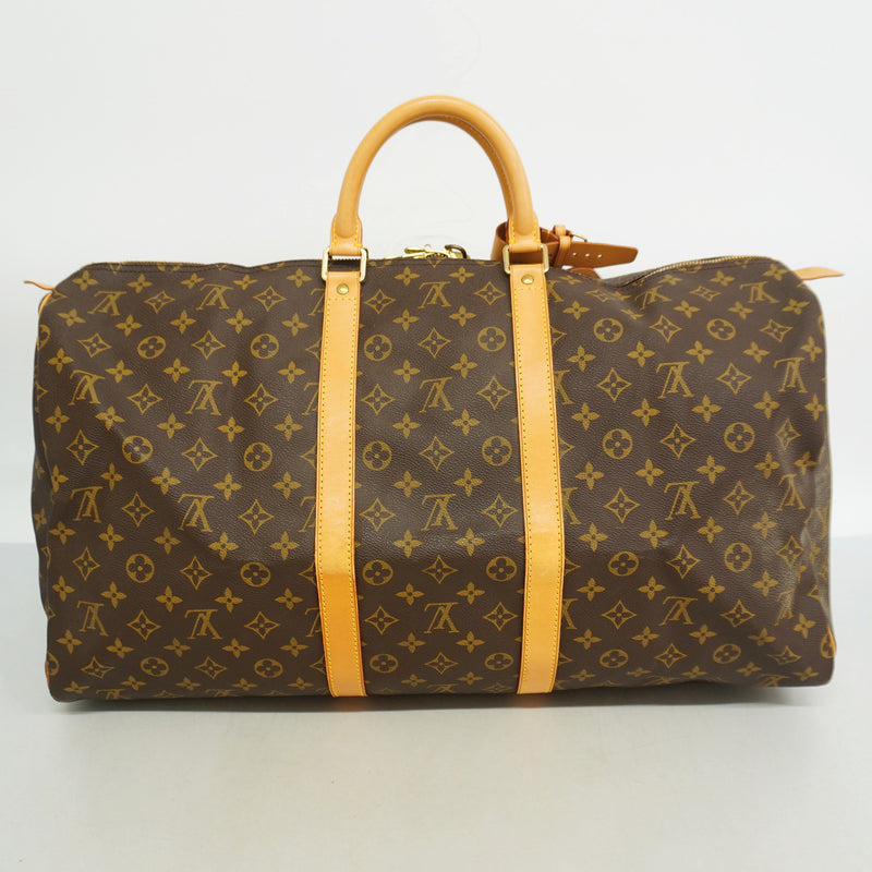 【6ie7252】ルイヴィトン ボストンバッグ モノグラム キーポル55 M41424 ブラウン【中古】メンズ レディース ユニセックス