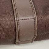 【6ie7262】エルメス トートバッグ アカプルコカバスMM トワルシェブロン ブラウン シルバー金具【中古】レディース