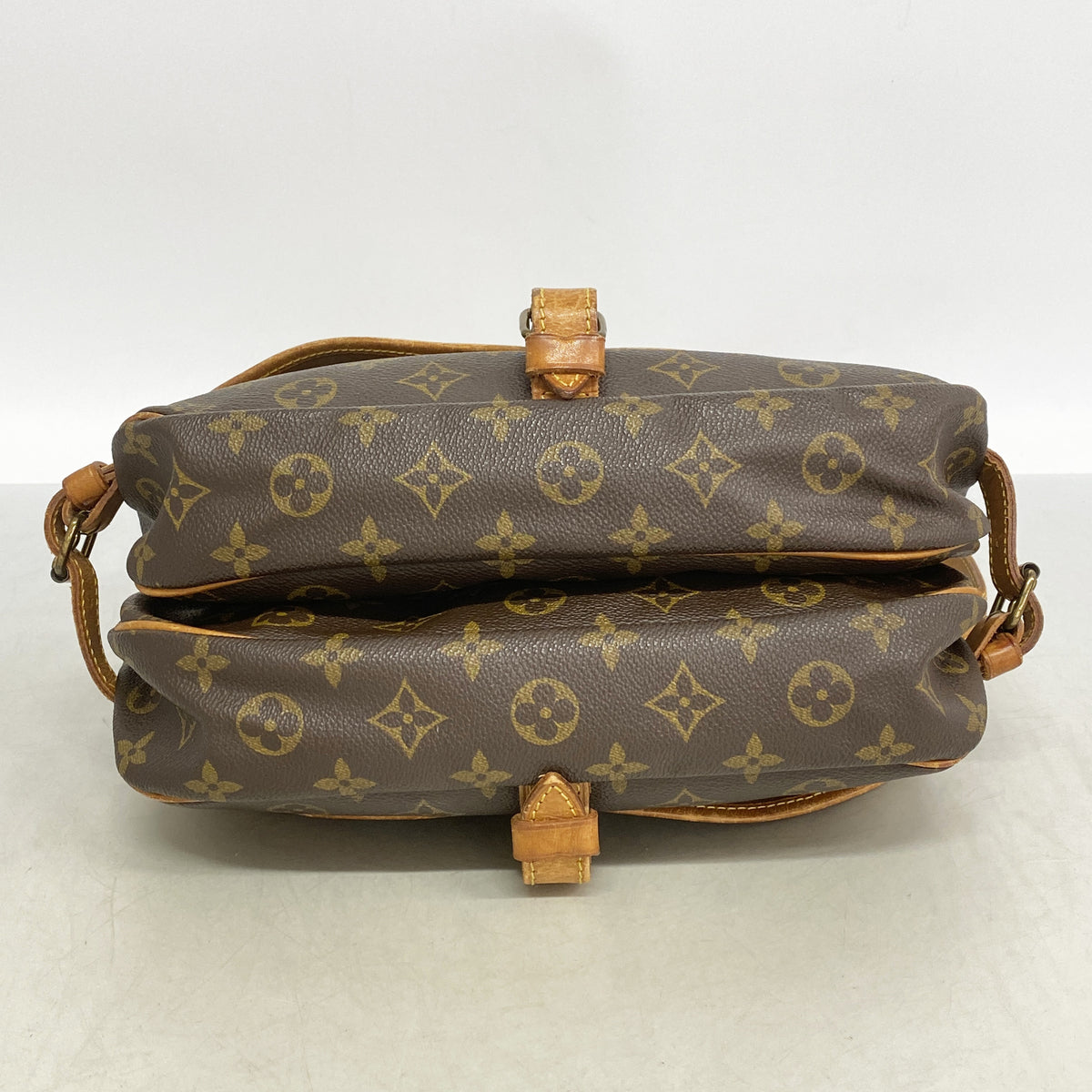 【6ie7269】ルイヴィトン ショルダーバッグ モノグラム ソミュール30 M42256 ブラウン【中古】レディース