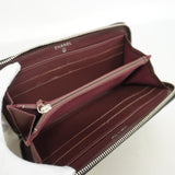 【6ie7279】シャネル 長財布 マトラッセ ラムスキン ブラック シルバー金具【中古】レディース