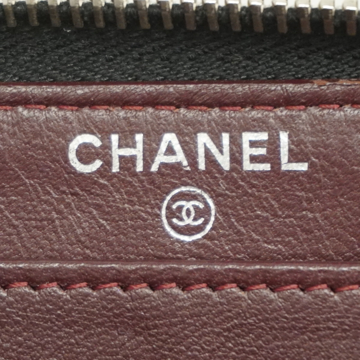 【6ie7279】シャネル 長財布 マトラッセ ラムスキン ブラック シルバー金具【中古】レディース